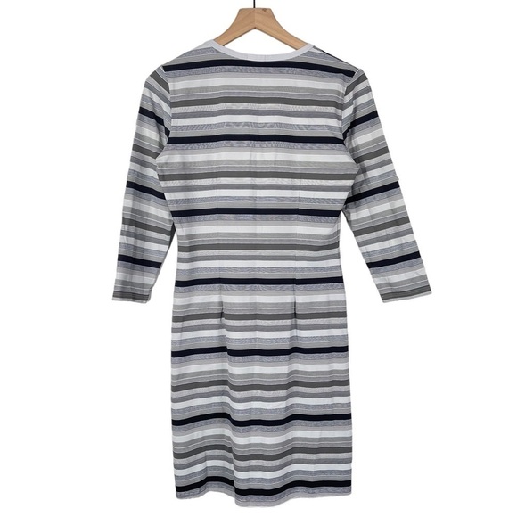 J McLaughlin Dress Womens Small Catalina Cloth Stripe Print Casual Coastal Beach - Picture 6 of 12